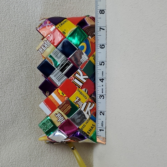 Ecoist Candy Wrapper Wristlet Clutch Bags (2 Sizes) - Picture 7 of 11